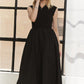 V-Neck Cap Sleeve Dress