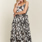 Ruffled Tiered Scoop Neck Cami Dress