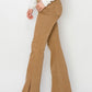 Flora Bailey Full Size High Waist Side Slit Flare Jeans