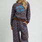 Apres All Day Scenic Print Casual Sweatpants