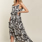 Ruffled Tiered Scoop Neck Cami Dress