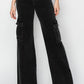 Macy Risen Full Size High Rise Wide Leg Cargo Jeans