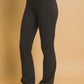 High Waist Flare Active Leggings with Side Pockets