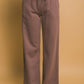 Drawstring Wide Leg Sweatpants with Pockets