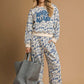 Apres All Day Scenic Print Casual Sweatpants