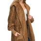Cozy Hooded Faux Fur Jacket with Pockets