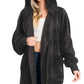 Cozy Hooded Faux Fur Jacket with Pockets