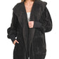 Cozy Hooded Faux Fur Jacket with Pockets