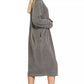 Soft Fleece Pigment Dye Sweatshirts Dress