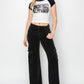 Macy Risen Full Size High Rise Wide Leg Cargo Jeans